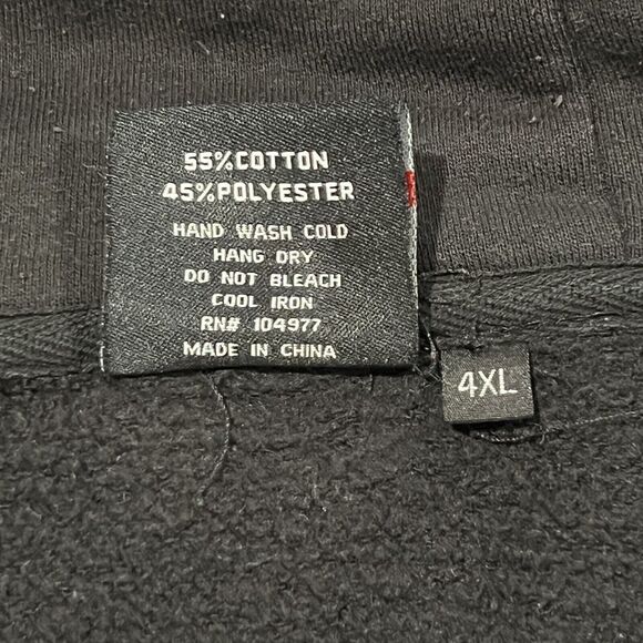 VTG Big Boy Negro Leagues Museum Discover Greatness Patch hoodie Black Men 4XL - Picture 15 of 15